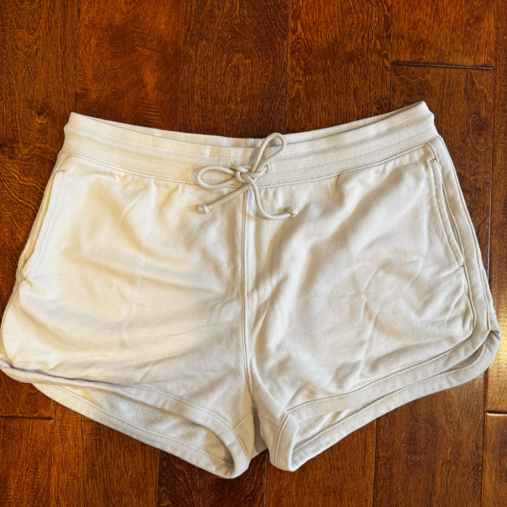 J. Crew Women's Cream Athletic Shorts